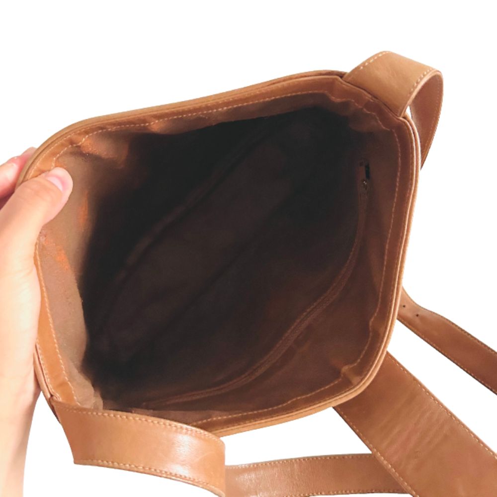 Gucci Beige GHW Giant GG Monogram Logo Bucket Flap Shoulder Sling Bag