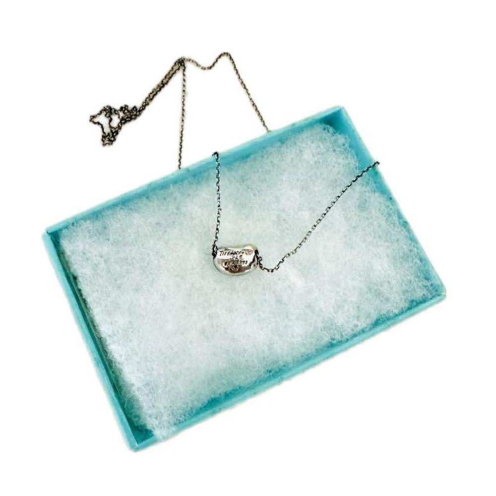 Tiffany & Co Small Bean Pendant Necklace