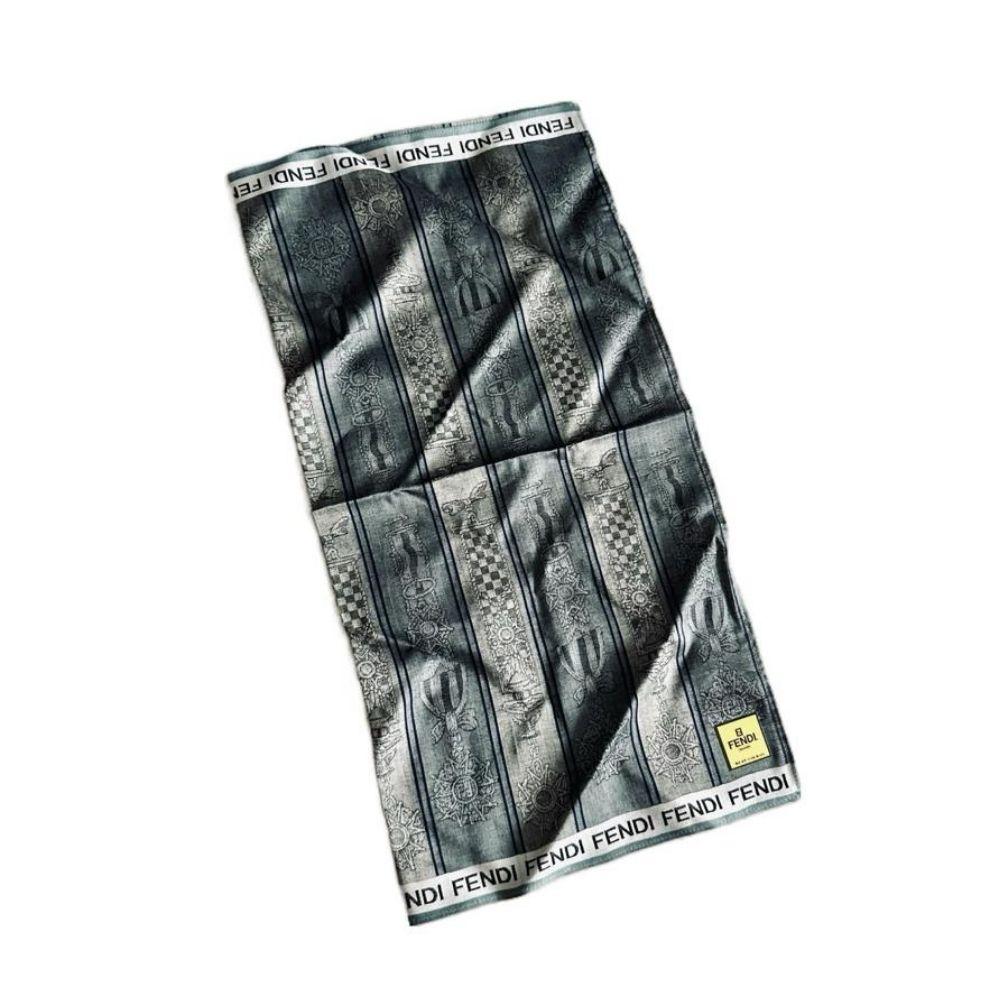 Fendi Multicolour Pattern 45cm Scarf