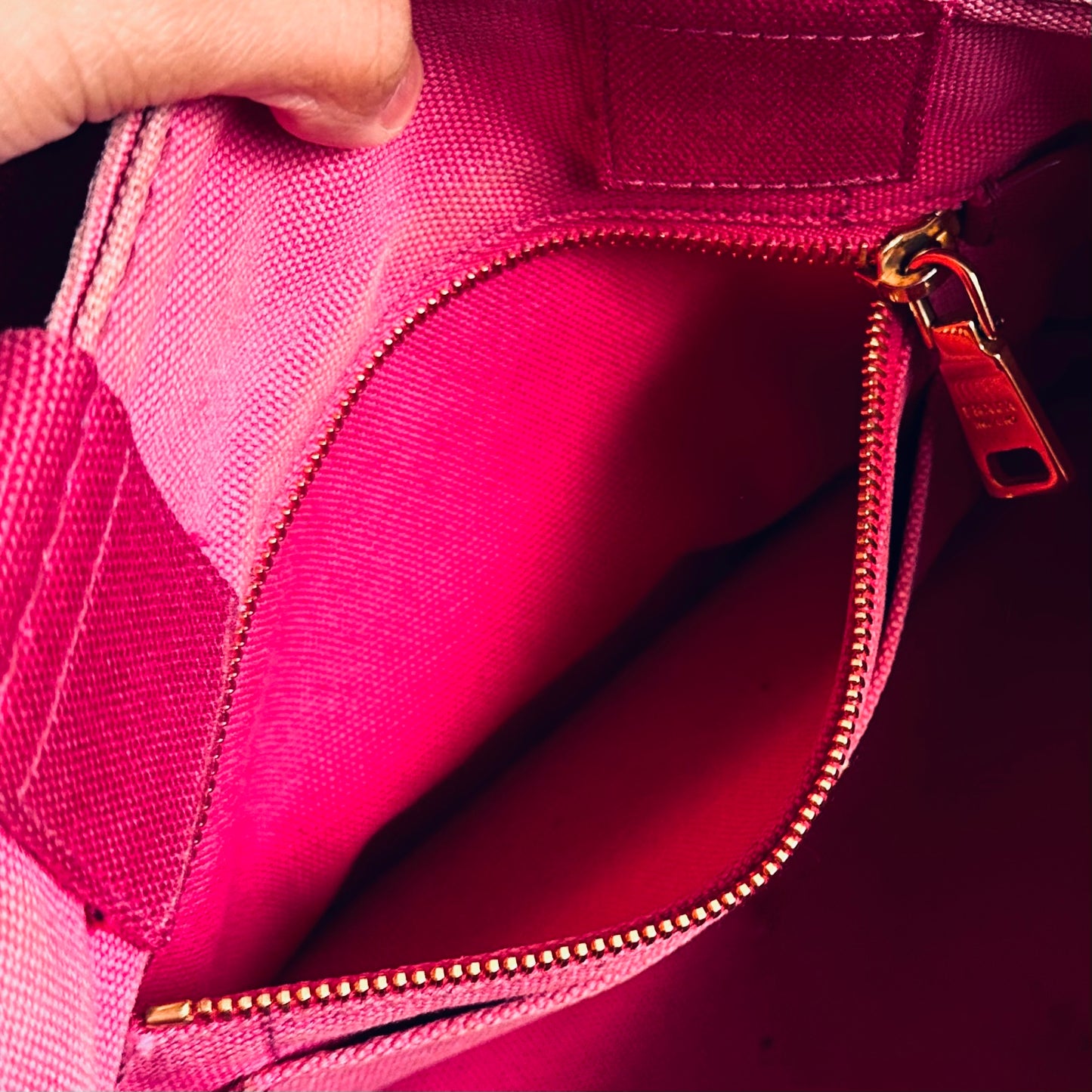 Prada Pink GHW Canapa Classic Logo Small Structured 2-Way Shopper Shoulder Sling Tote Bag