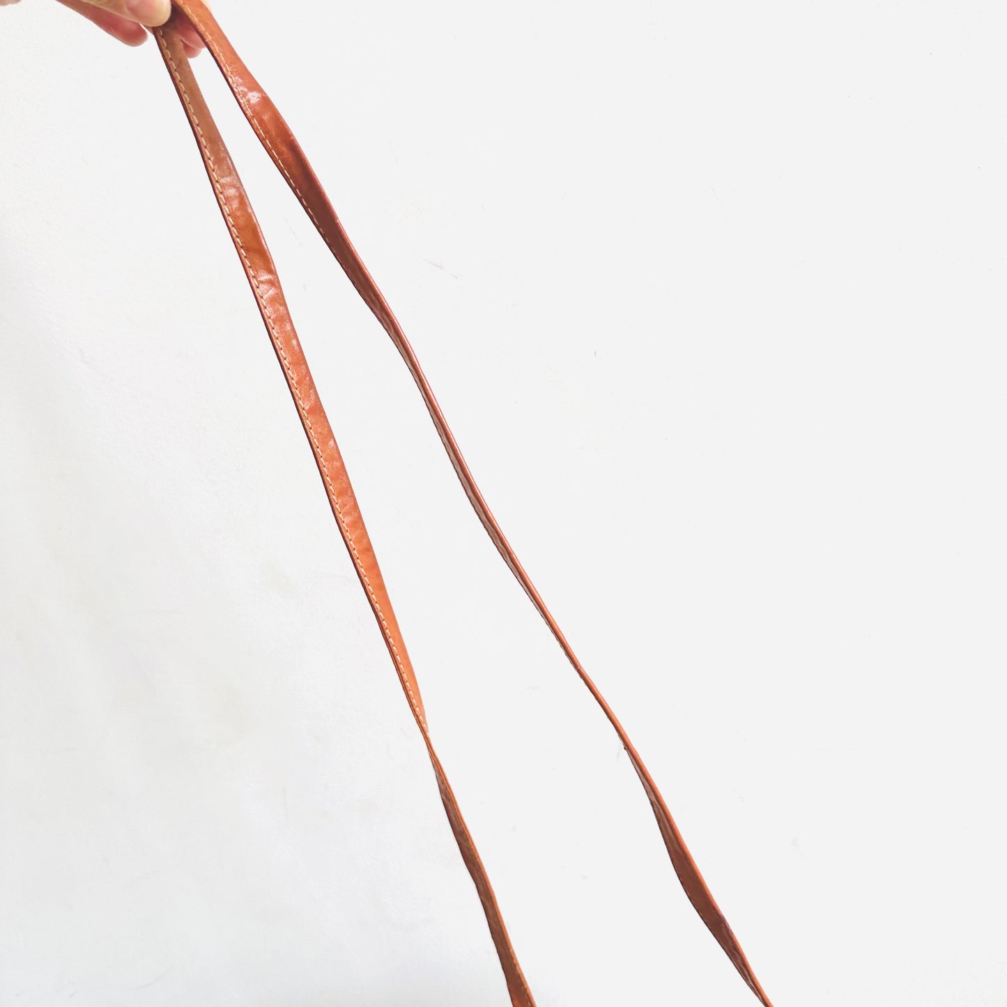 Celine Beige Triomphe GHW Macadam Monogram Logo Vintage Mini Shoulder Bucket Bag