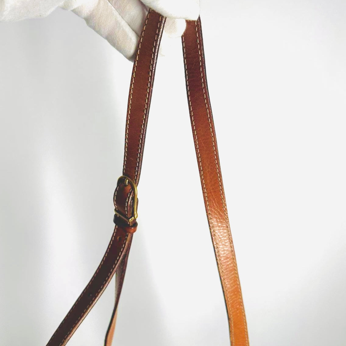 Celine Triomphe Macadam Monogram Logo GHW Vintage Half Flap Shoulder Sling Bag
