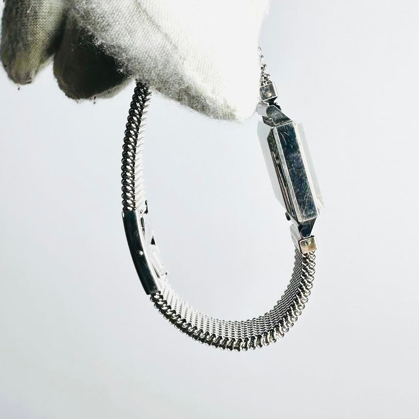 Rolex Precision Square Dial Stainless Steel 18MM Mechanical Watch