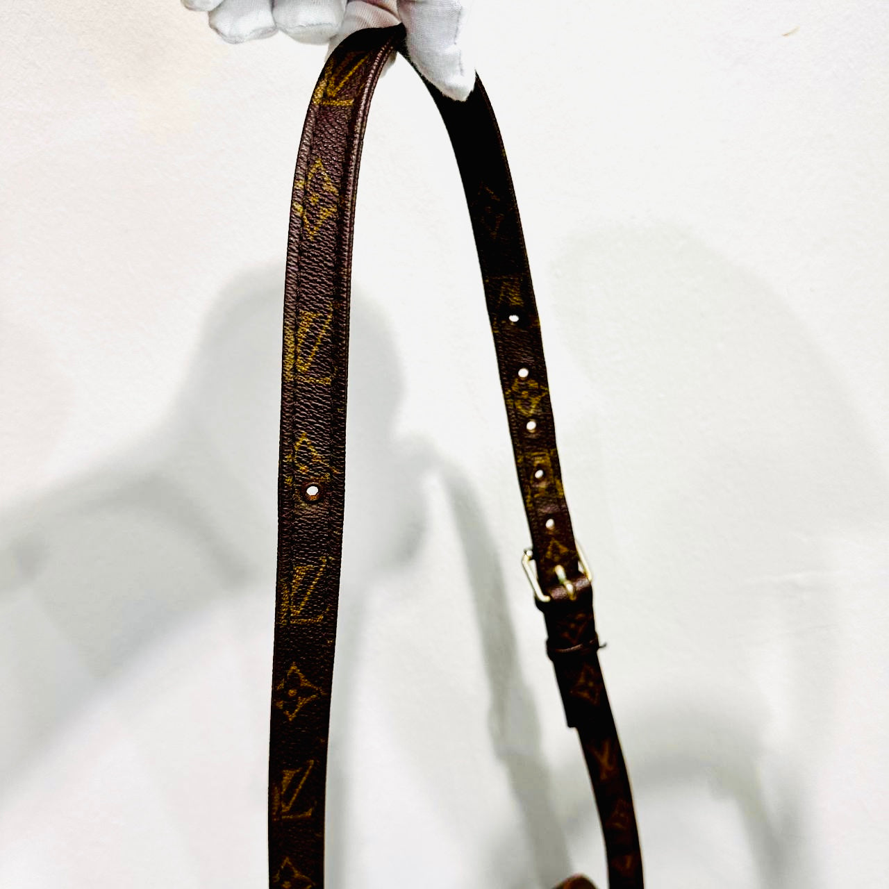 Louis Vuitton LV Danube Monogram Logo GHW Vintage Camera Messenger Shoulder Sling Bag