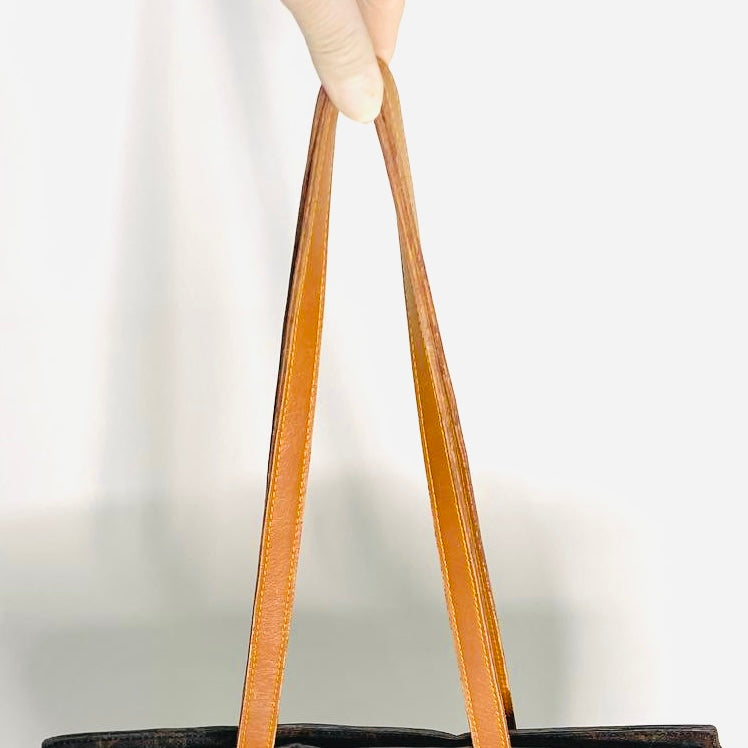 Louis Vuitton LV Babylon Monogram Logo GHW Shoulder Shopper Tote Bag