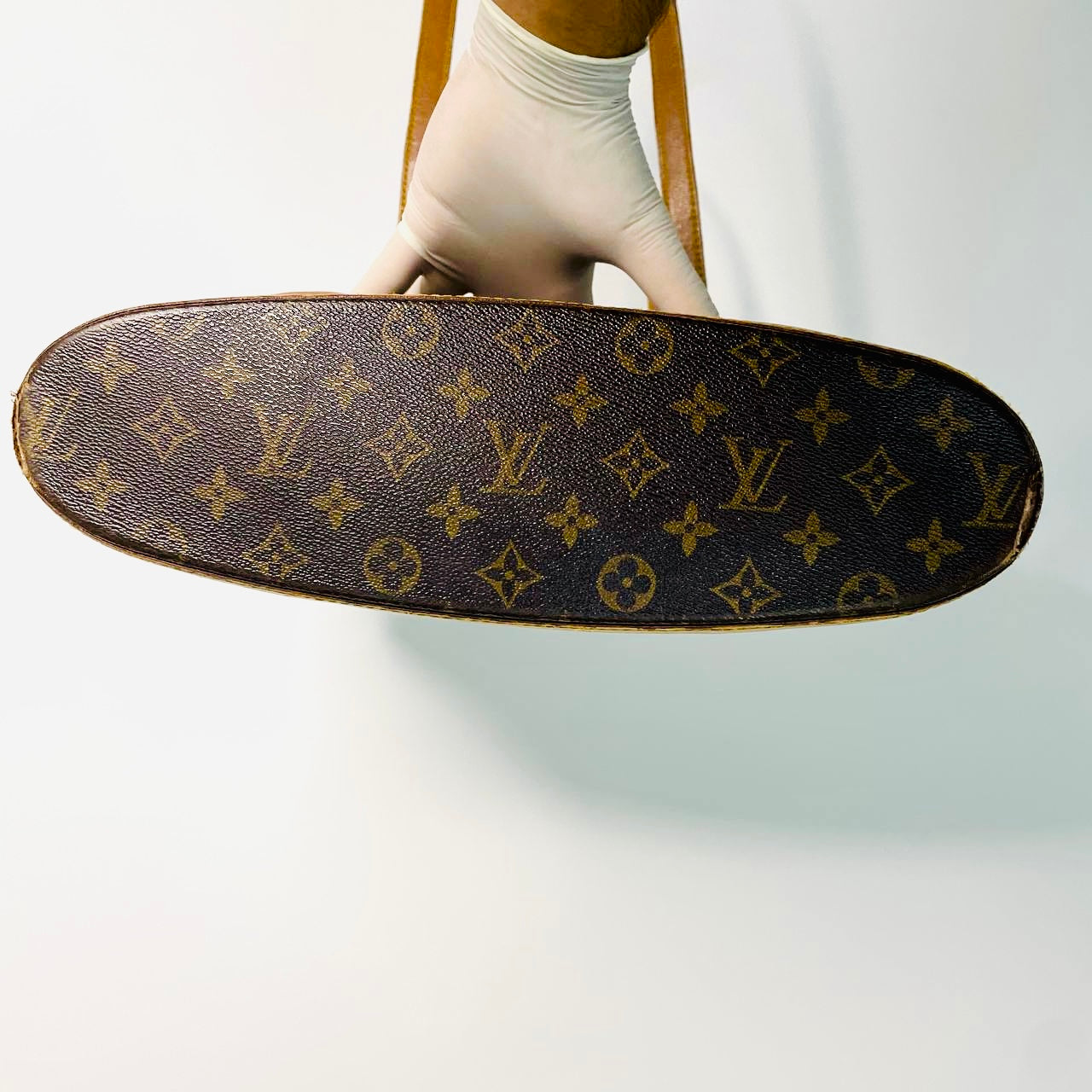 Louis Vuitton LV Babylon Monogram Logo GHW Shoulder Shopper Tote Bag