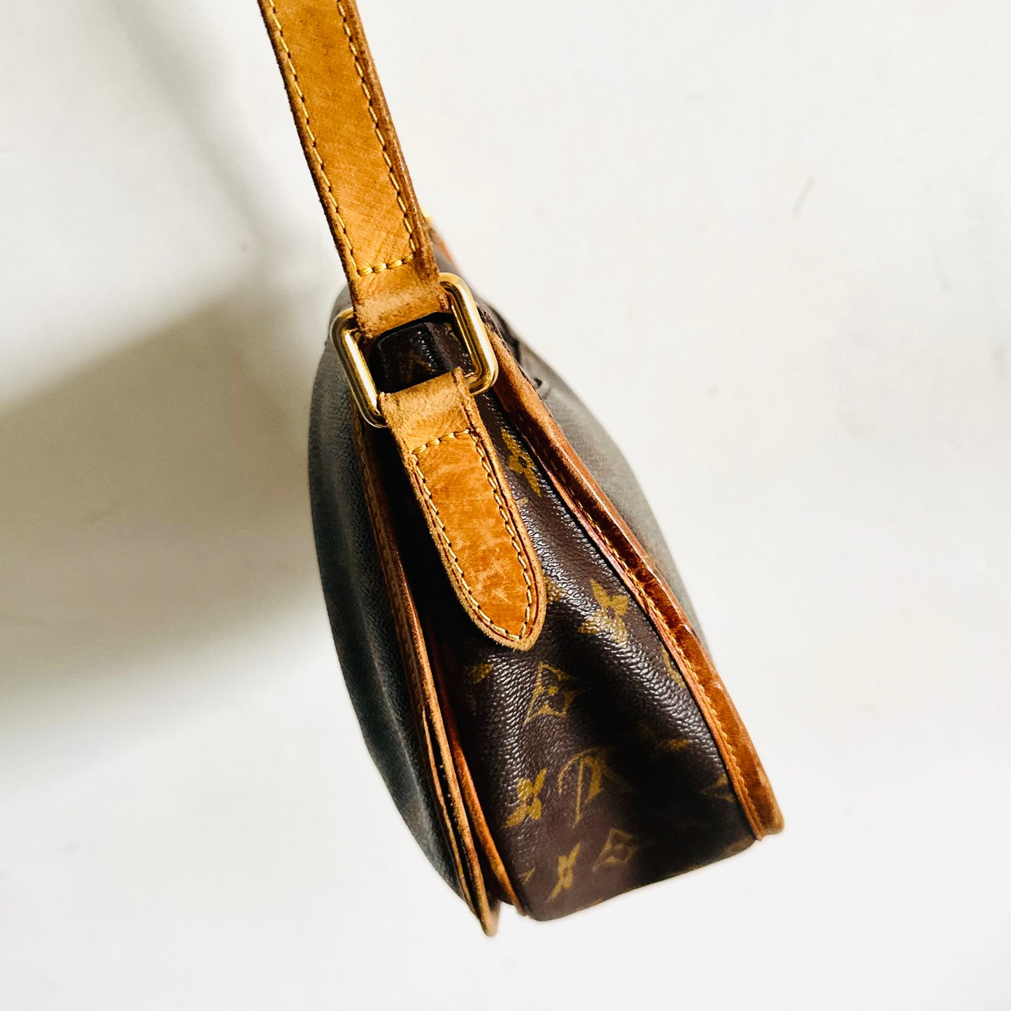 Louis Vuitton LV Menilmontant PM Monogram Logo GHW Flap Shoulder Sling Bag