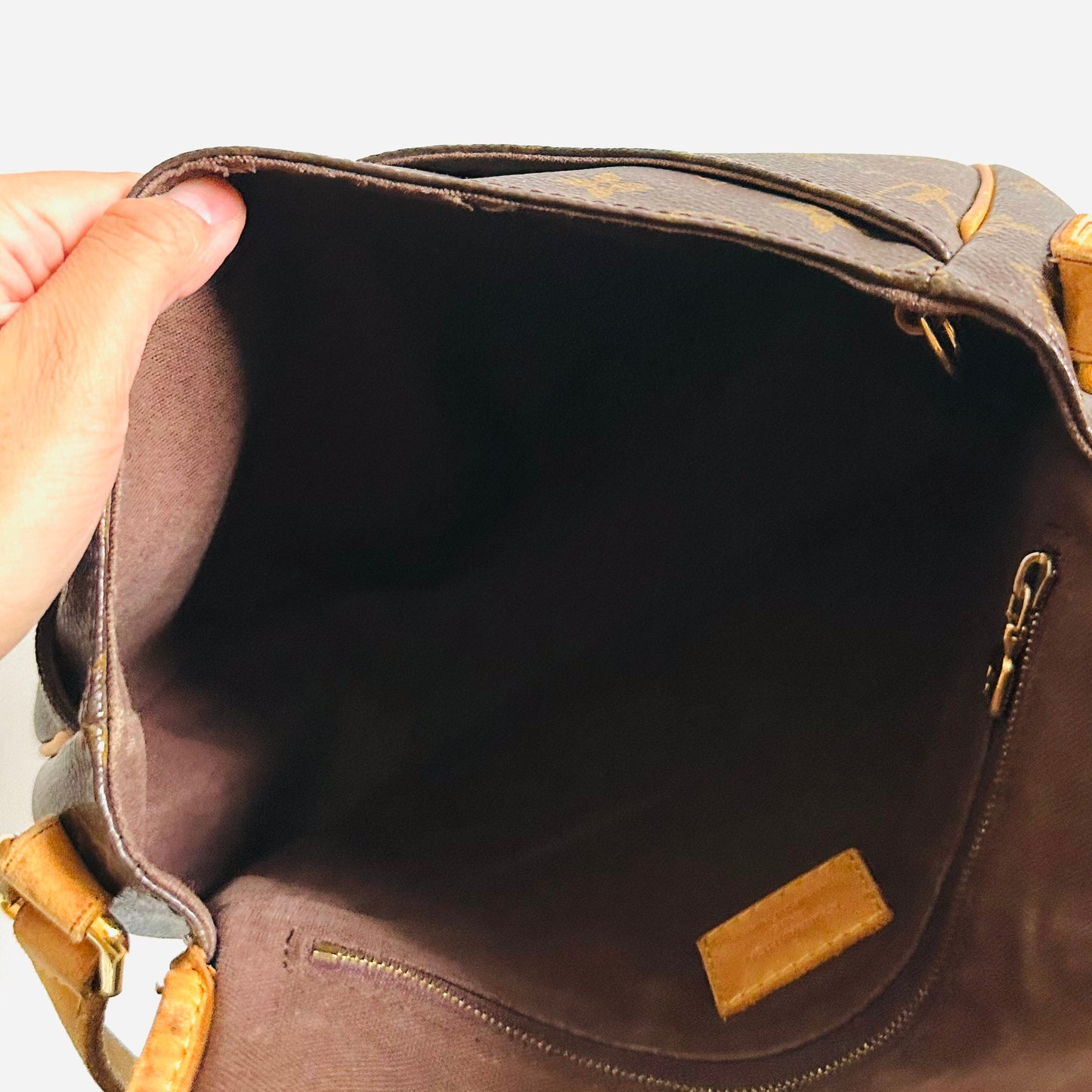 Louis Vuitton LV Menilmontant PM Monogram Logo GHW Flap Shoulder Sling Bag