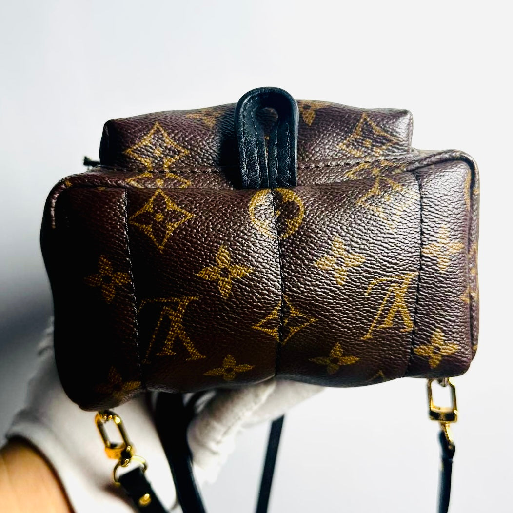 Louis Vuitton LV PSM Palm Springs Mini Backpack Monogram Logo GHW Shoulder Sling Bag