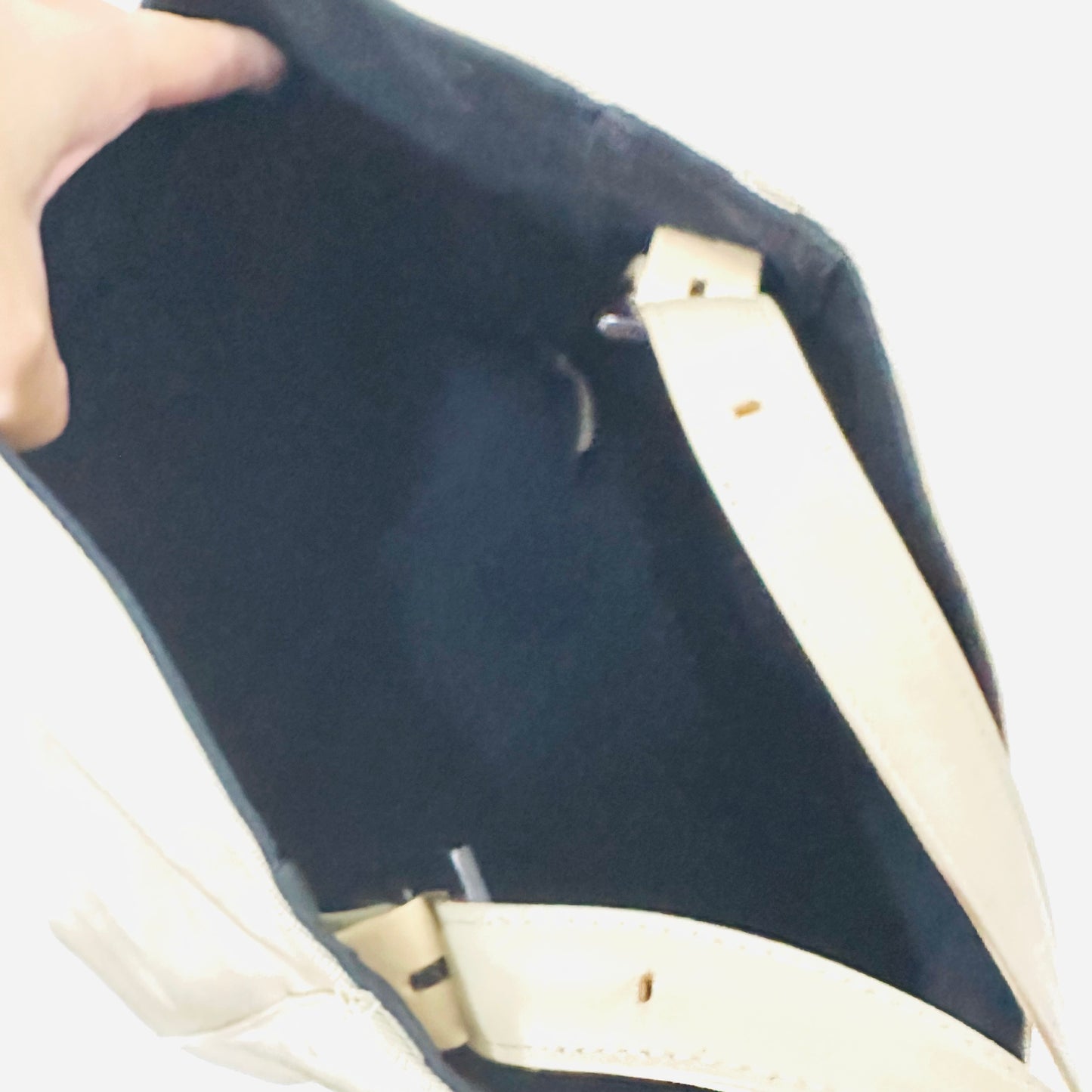 Givenchy Beige Monogram Logo Hobo Bucket Shoulder Sling Bag