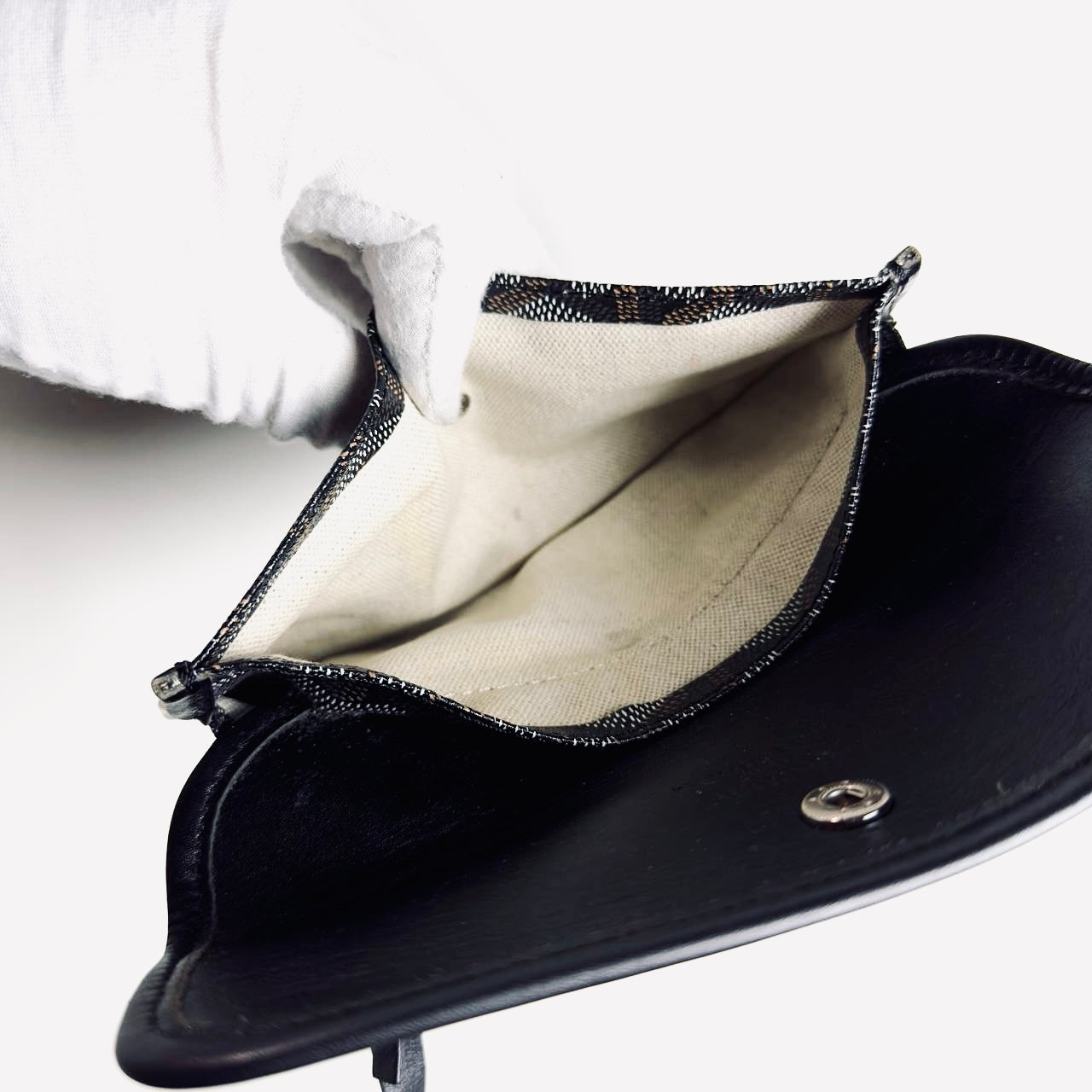 Goyard Black Saint Louis PM Monogram Shopper Shoulder Tote Bag With Pouch