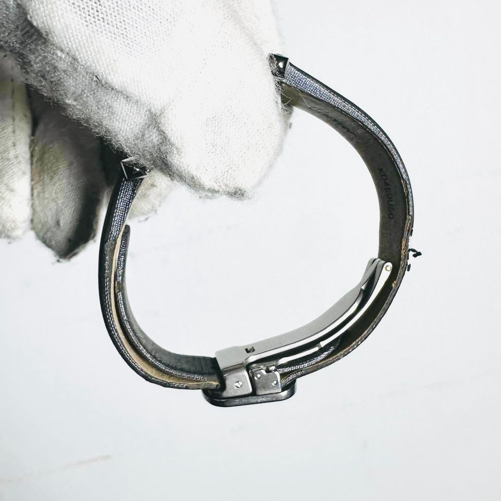 Cartier Miss Pasha 2973 Stainless Steel Pink Round Dial Monogram Logo 27MM Quartz Watch