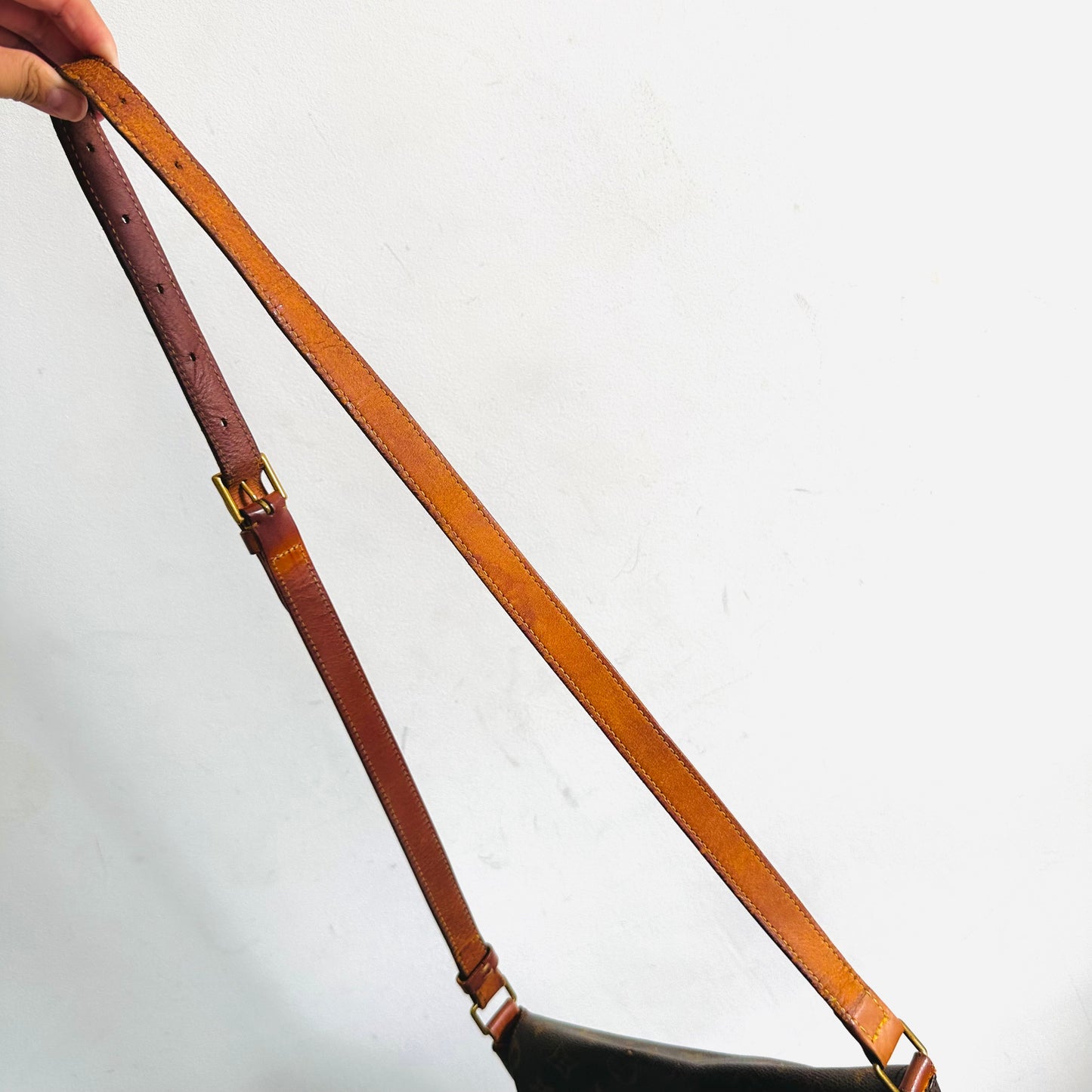 Louis Vuitton LV Musette Salsa Monogram Logo GHW Flap Shoulder Sling Bag
