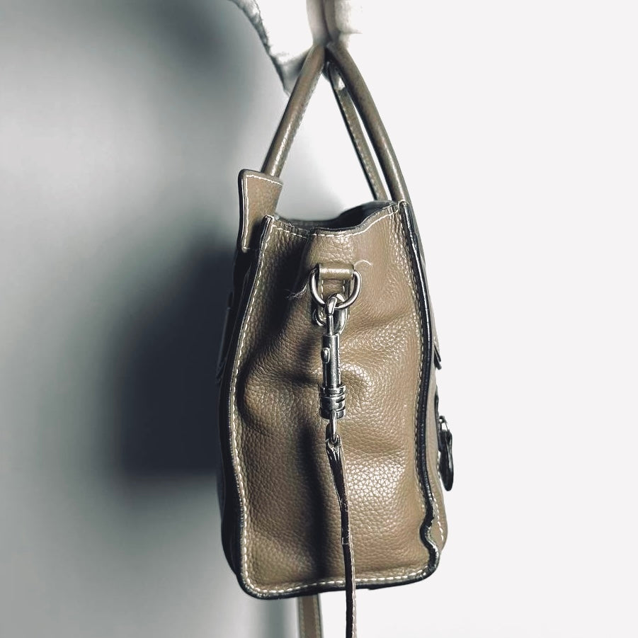Celine Souris Nano Luggage Monogram Logo Top Handle Shoulder Sling Bag