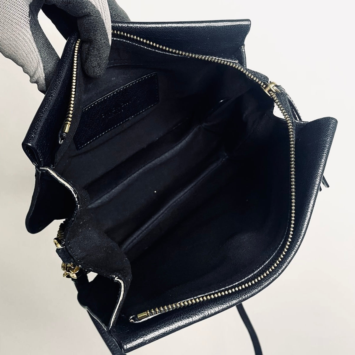 Givenchy Cross 3 Cross3 Black GHW Monogram Logo Goatskin Leather 2-Way Shoulder Sling Top Handle Bag