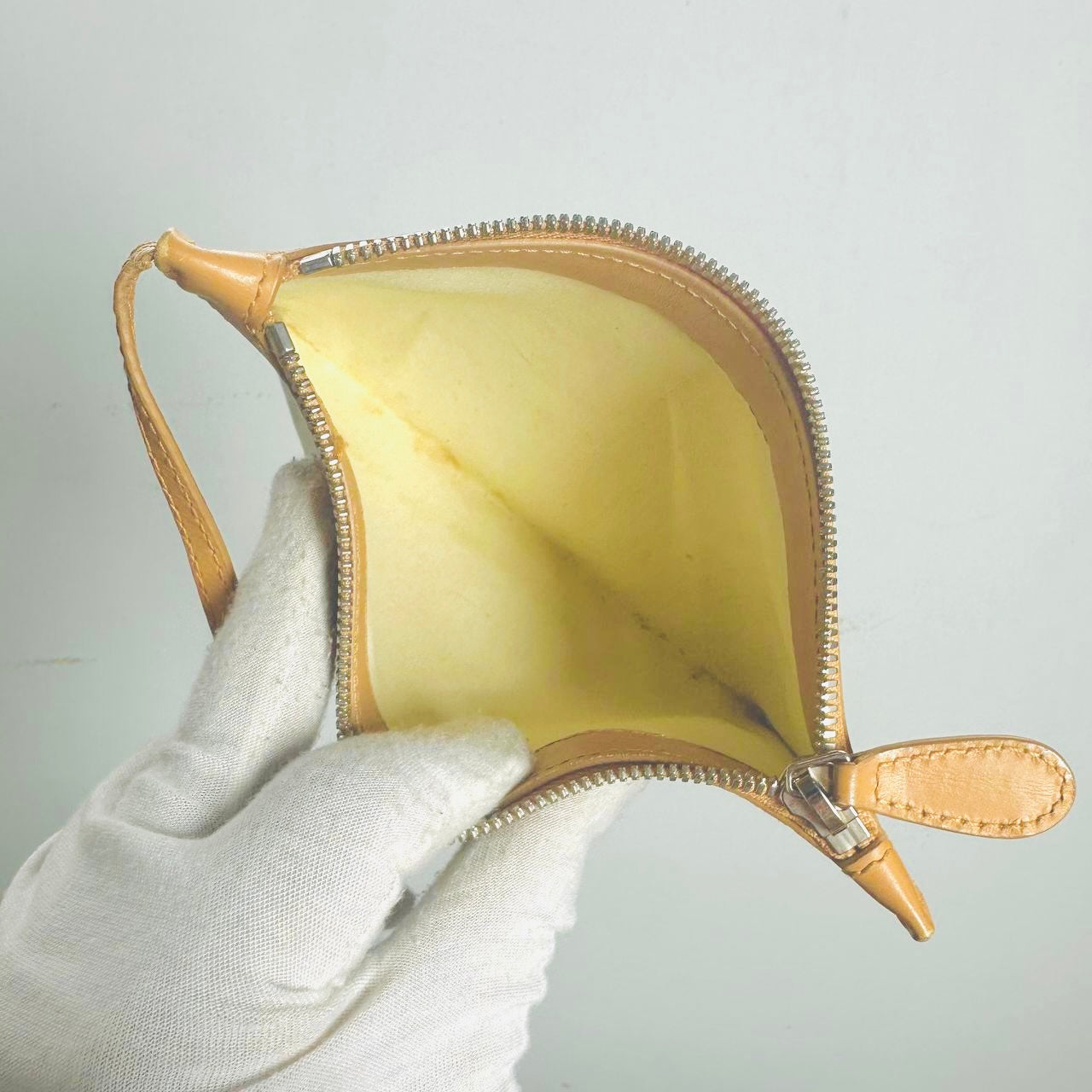 Balenciaga Cabas S Monogram Logo Caramel Beige / Blue Small Shopper Shoulder Tote Bag With Pouch