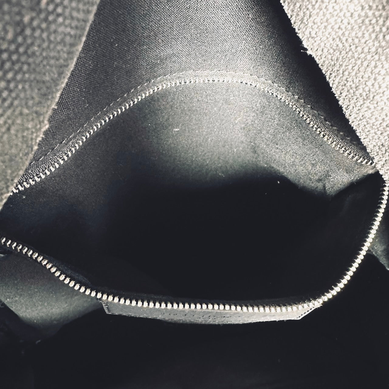 Balenciaga Black Monogram Logo Canvas Explorer Backpack Bag