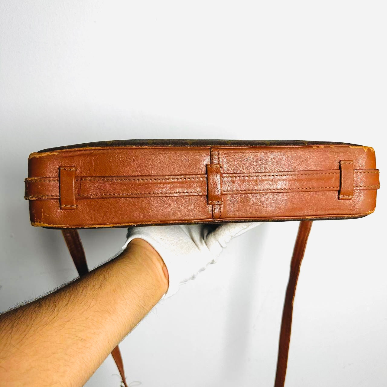 Louis Vuitton LV Sac Monogram Logo GHW Camera Bandouliere Vintage Shoulder Sling Bag