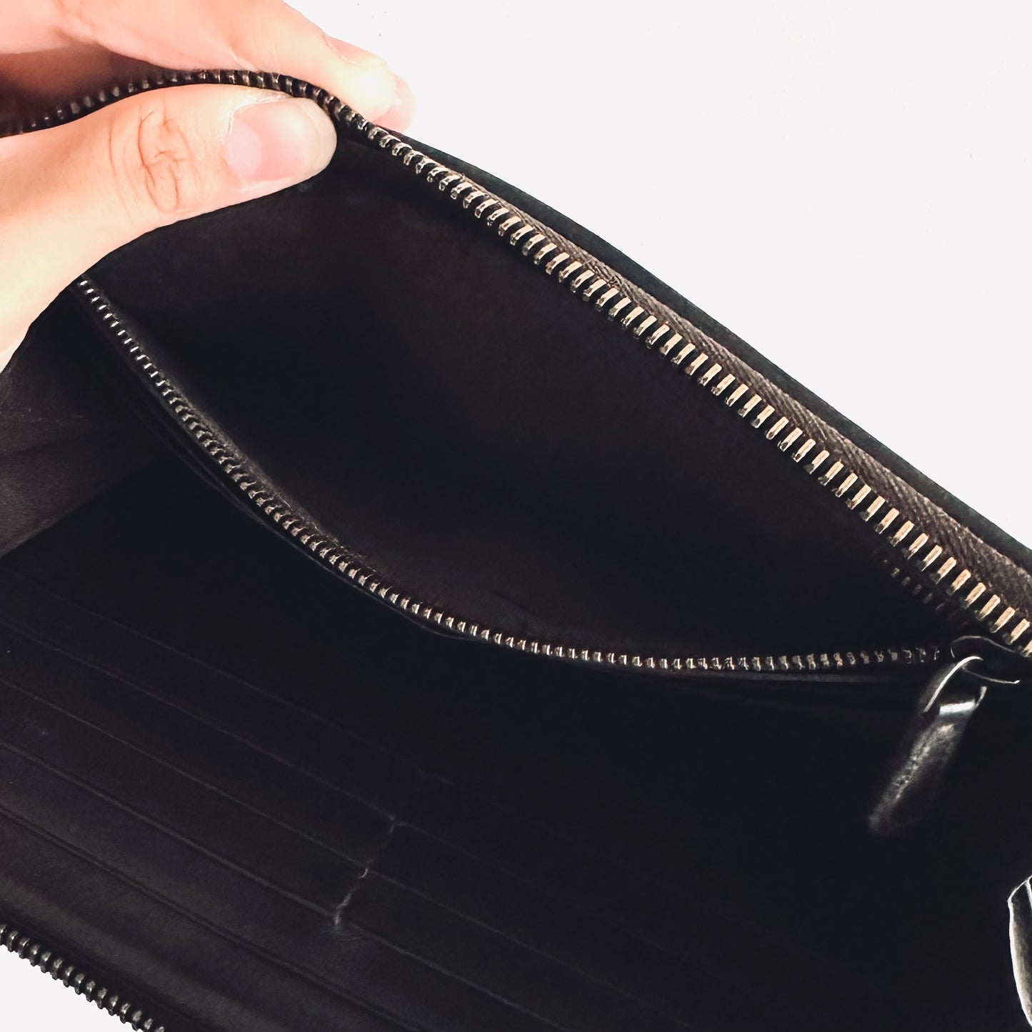Bottega Veneta BV Dark Brown Continental Intrecciato Nappa Woven Leather Zip Around Zippy Long Wallet