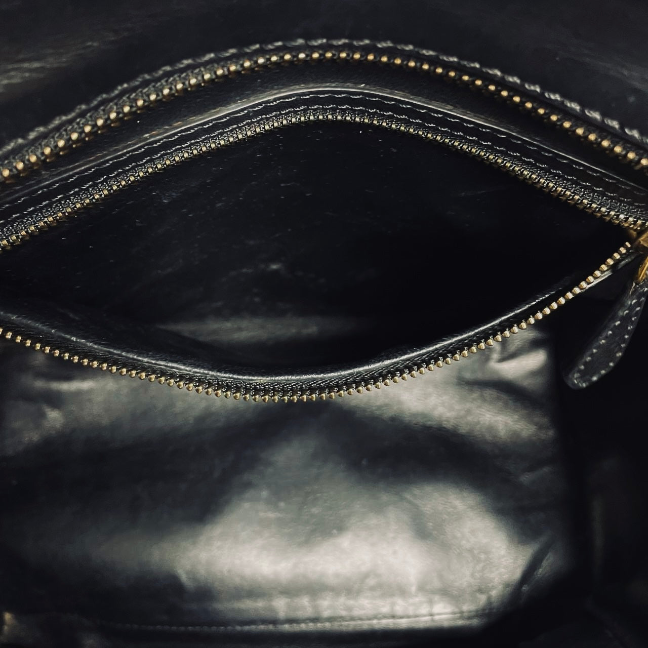 Celine Panda Black & White GHW Mini Luggage Top Handle Tote Bag