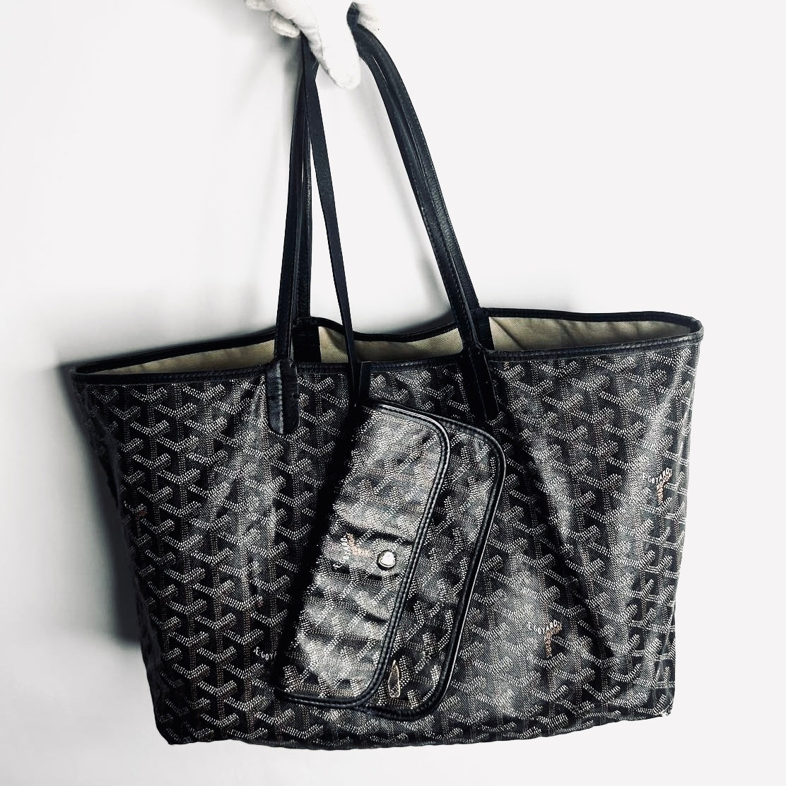 Goyard Saint Louis PM Bag Black ゴーヤードバッグ Goyard Saint Louis PM Tote Bag Black | STLOUIPMLTY01CL01P
