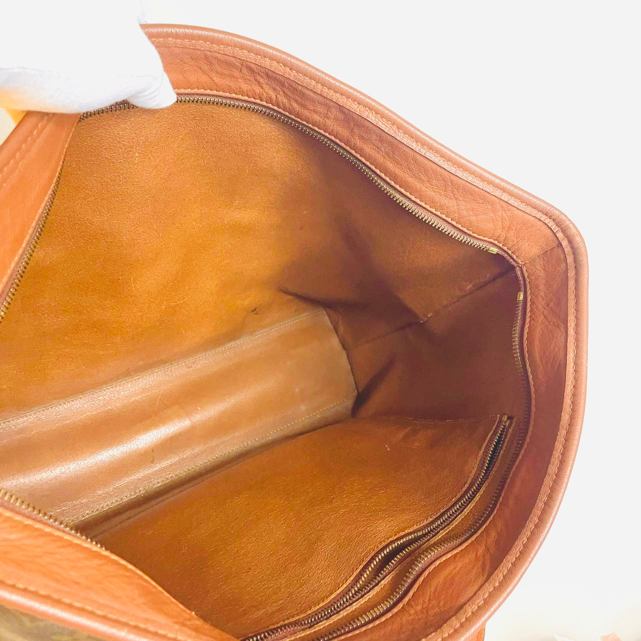 Louis Vuitton LV Weekend Sac Monogram Logo GHW Vintage Shopper Shoulder Tote Bag