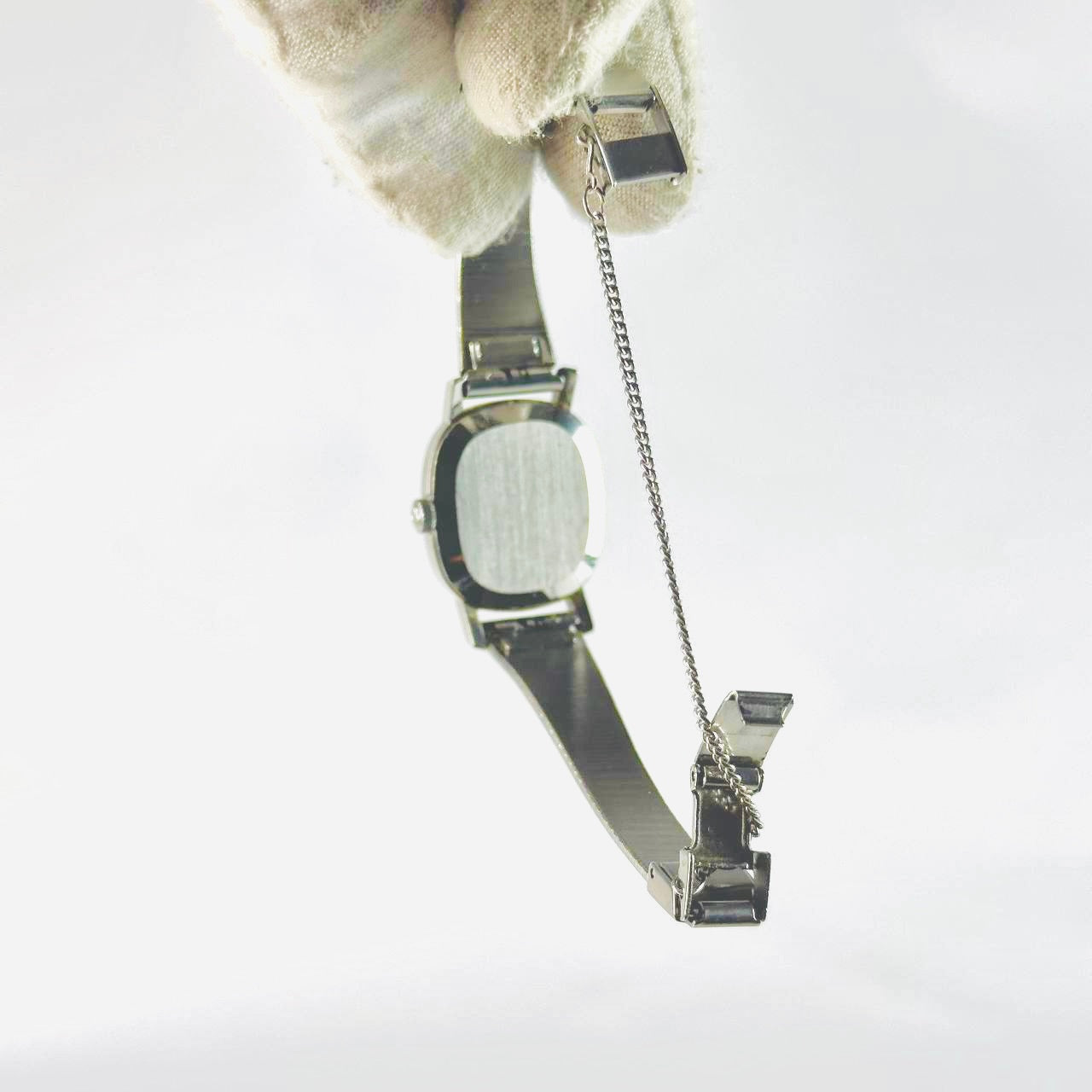 Omega De Ville Oval Dial Stainless Steel 21MM Mechanical Vintage Watch