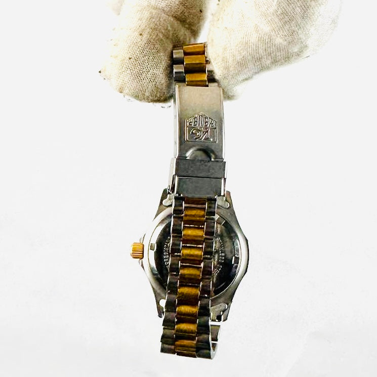 Tag Heuer Professional 964.015 Gold Dial Two Tone Stainless Steel Quartz 31MM Watch