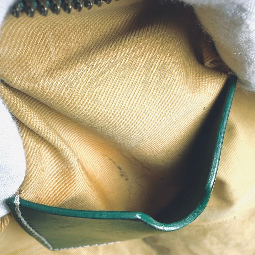 Goyard Dark Green Saint St Martin Goyardine Monogram Logo Boston Baguette Shopper Shoulder Tote Bag