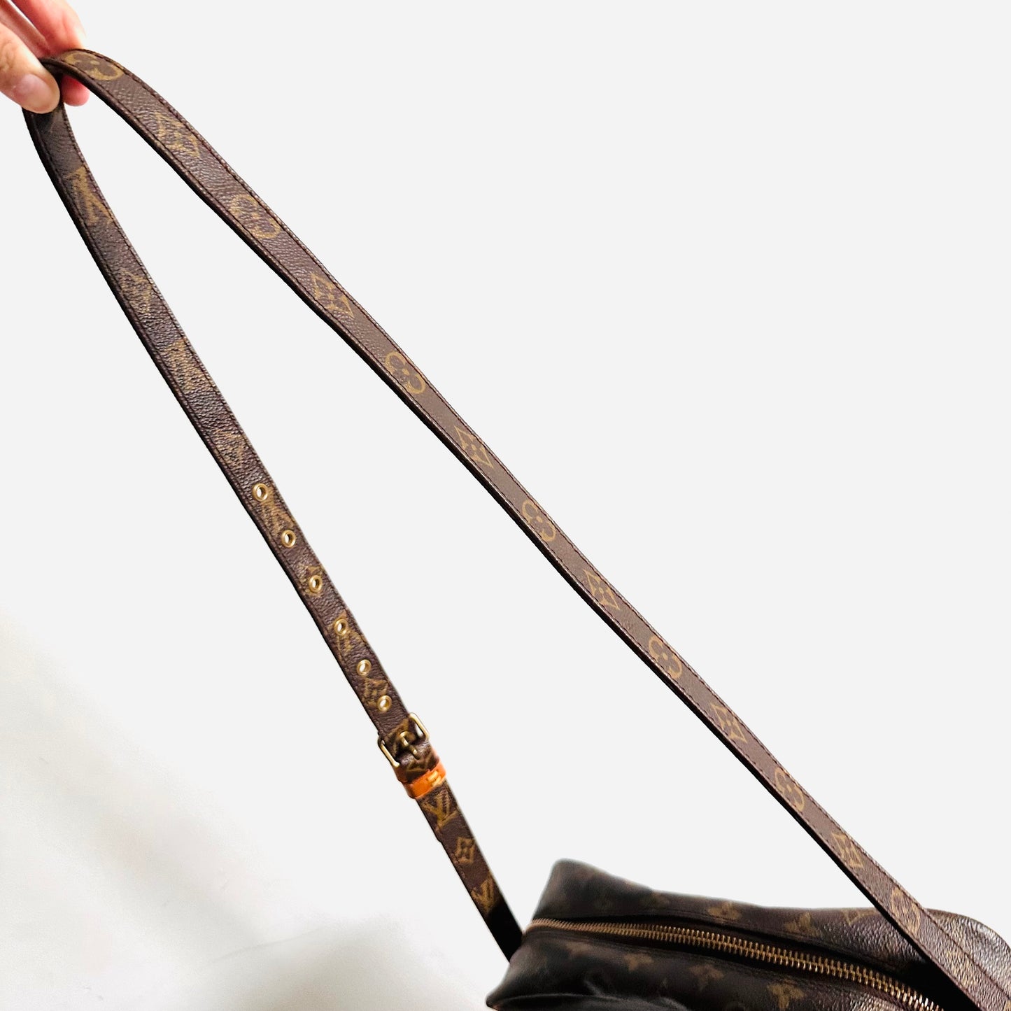 Louis Vuitton LV Marso Danube Monogram Logo GHW Camera Messenger Shoulder Sling Bag