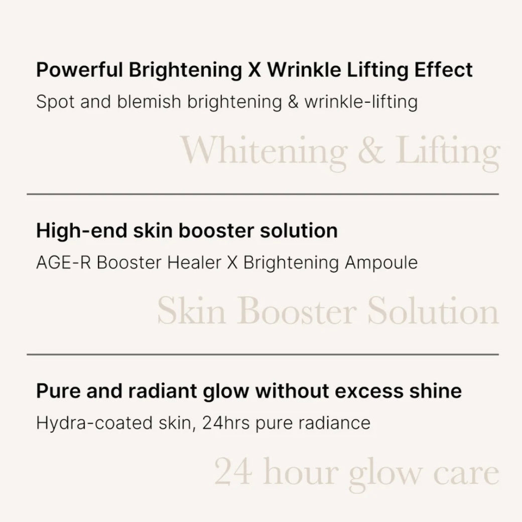 Medicube AGE-R Glutathione Glow 50ml Radiant Brightness Ampoule Serum With Niacinamide