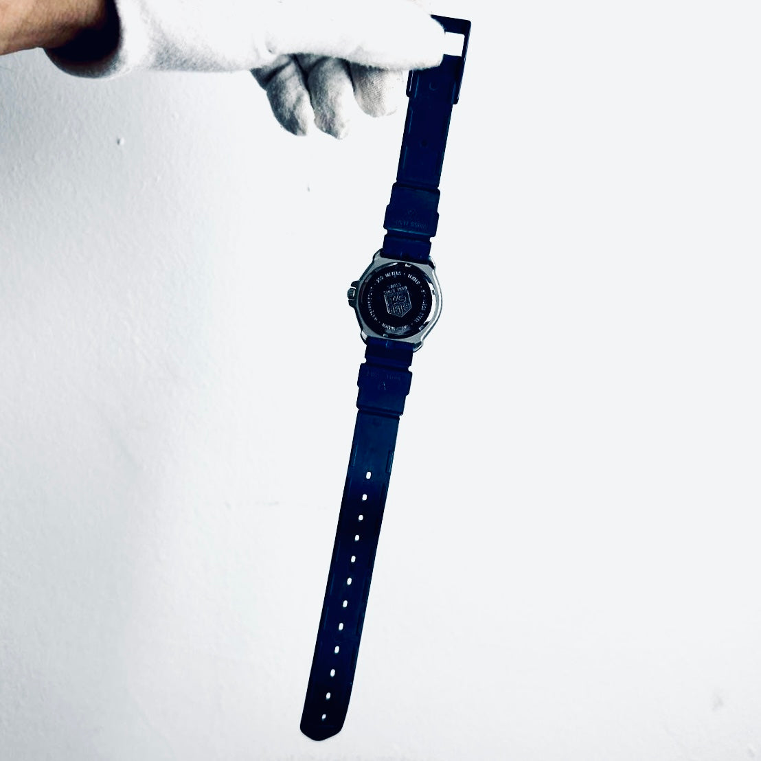Tag Heuer F1 Formula 1 Navy Blue Stainless Steel Rubber Strap Quartz 33MM Watch