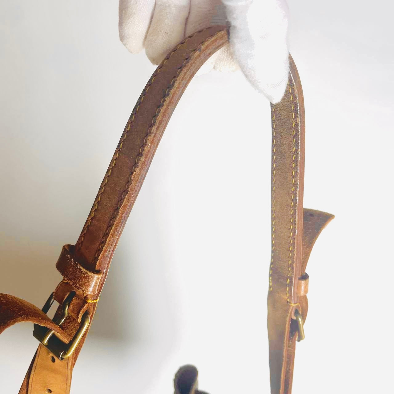 Louis Vuitton LV Bucket Petit Noe Monogram Logo GHW Shoulder Sling Vintage Drawstring Bag