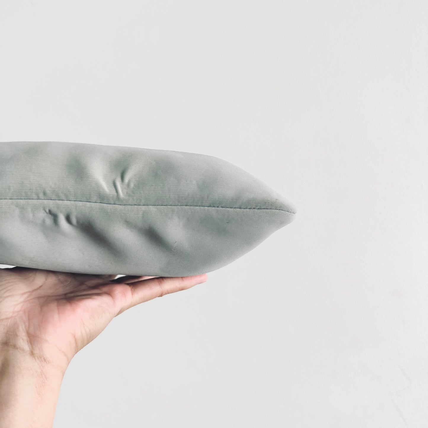 Hermes Grey / Gray Bain Monogram Logo Medium MM Neoprene Clutch Pouch Case