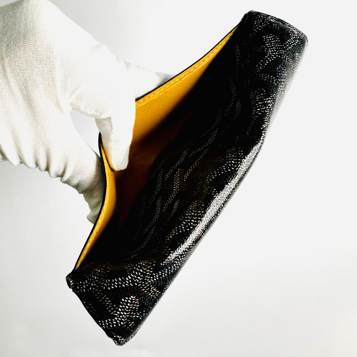 Goyard Black Varenne Goyardine Monogram Logo Continental Flap Long Wallet