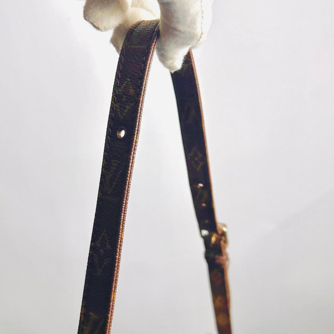 Louis Vuitton LV Reporter Nile Monogram Logo GHW Camera Messenger Shoulder Sling Bag