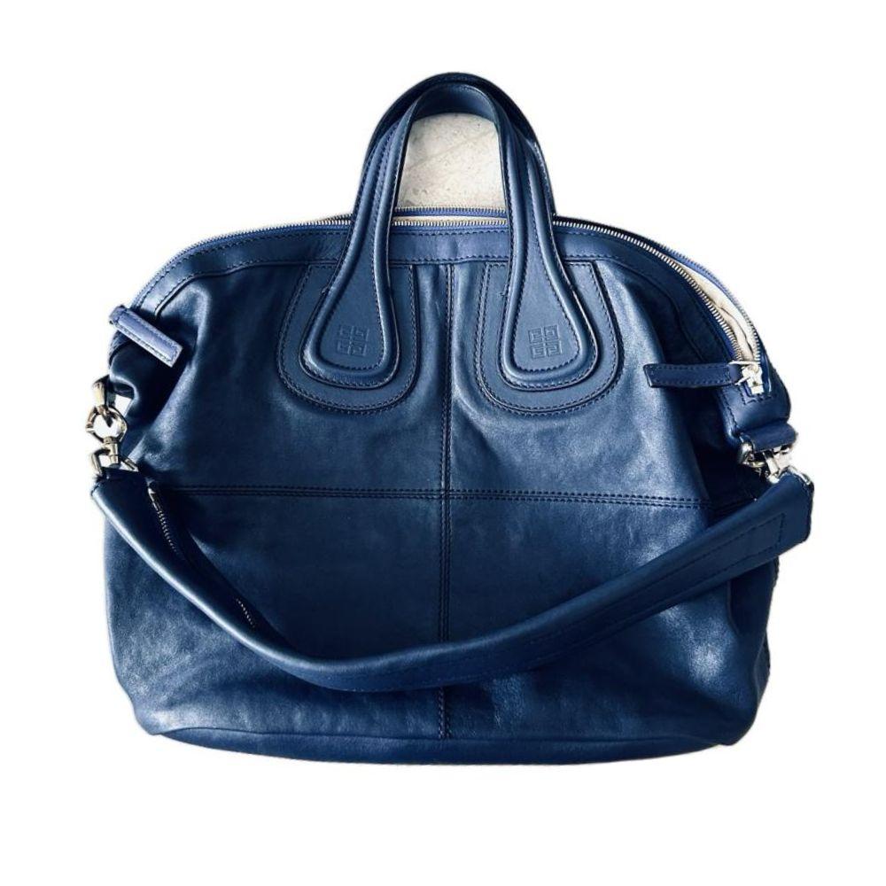Givenchy Navy Blue Nightingale 2-Way Bag