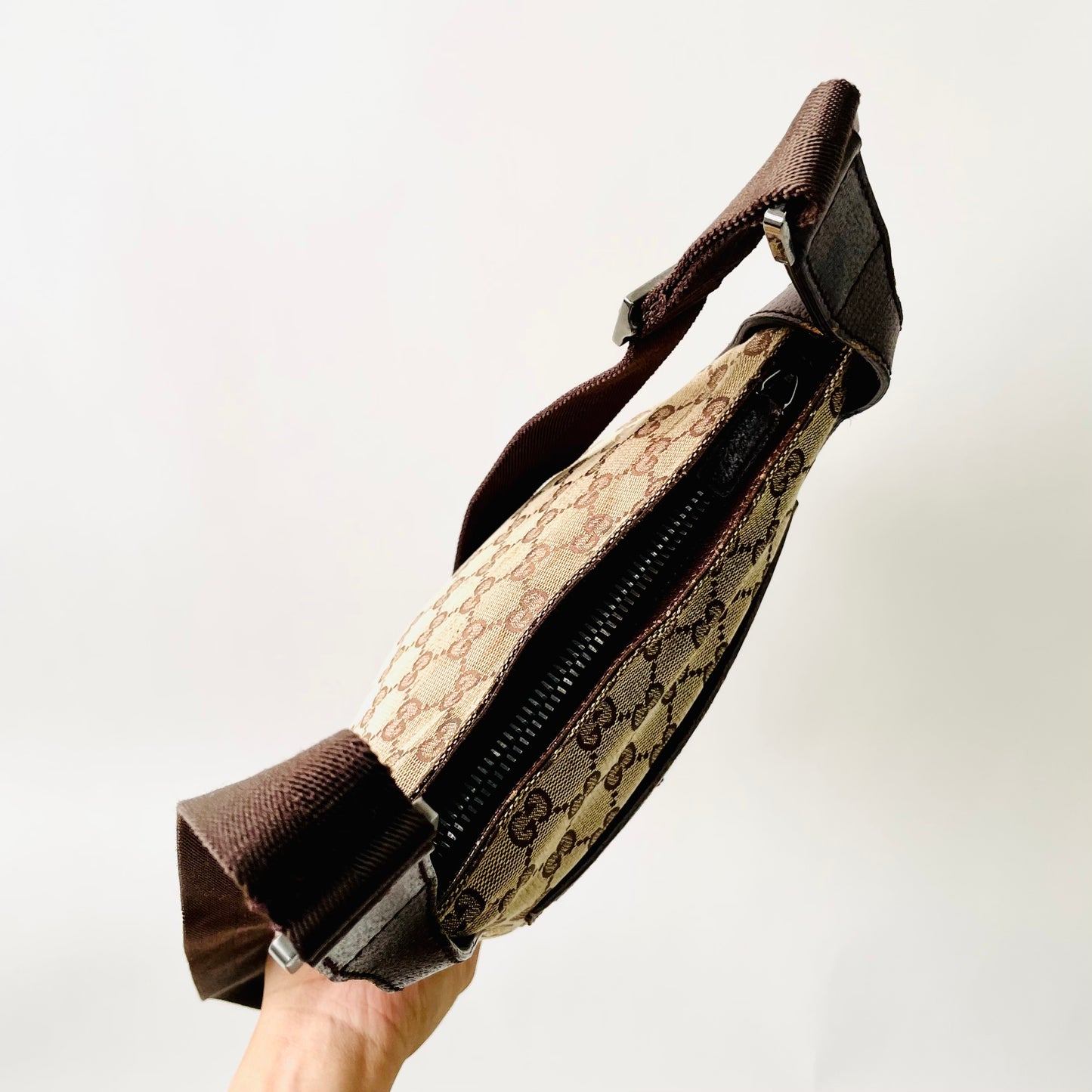Gucci GG Guccissima Monogram Messenger Shoulder Sling Bag
