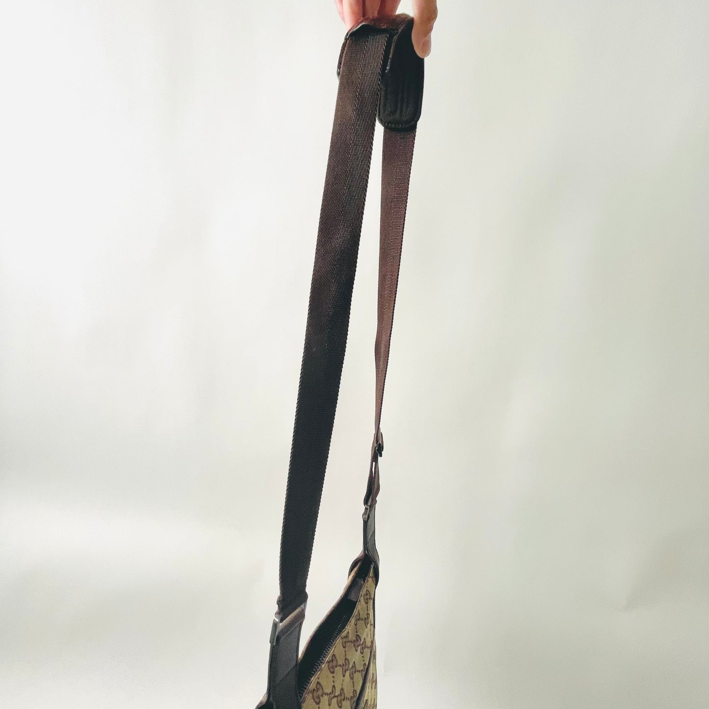 Gucci GG Guccissima Monogram Messenger Shoulder Sling Bag