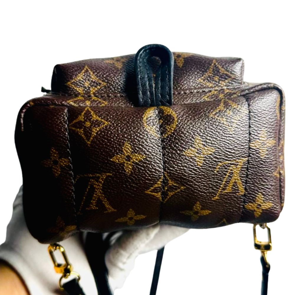 Louis Vuitton LV PSM Palm Springs Mini Backpack Monogram Logo GHW Shoulder Sling Bag