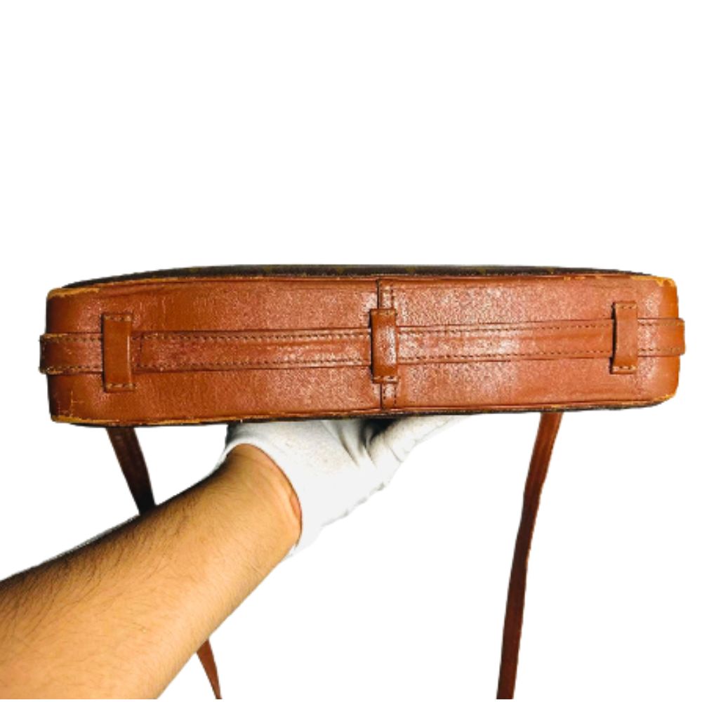 Louis Vuitton LV Sac Monogram Logo GHW Camera Bandouliere Vintage Shoulder Sling Bag