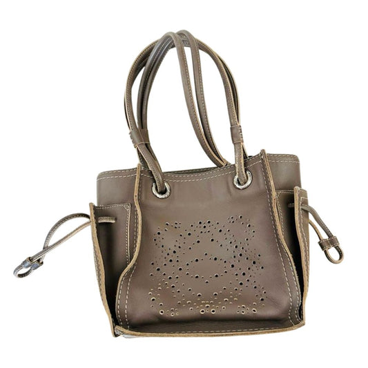 Loewe Leather Shoulder Tote Bag