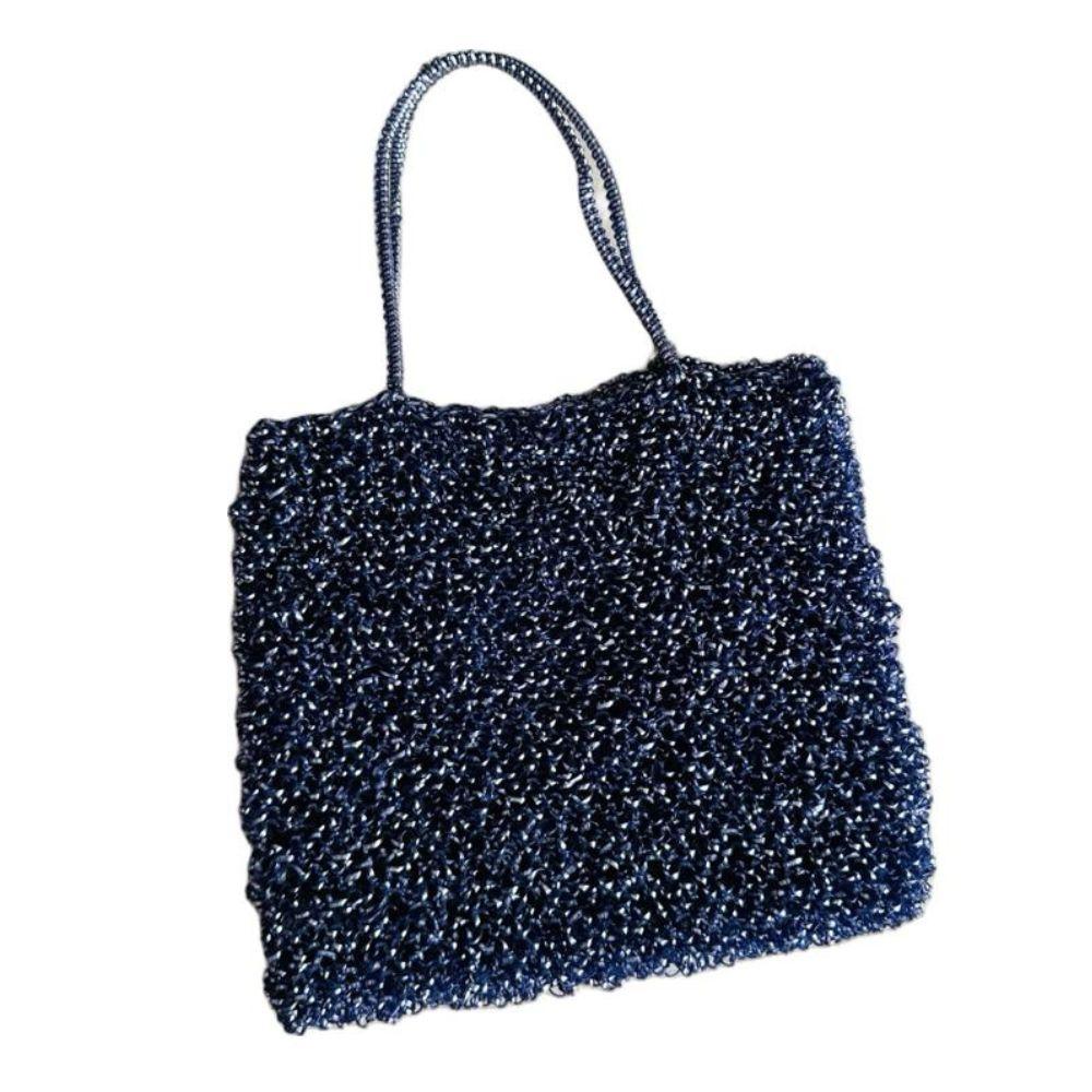 Anteprima Standard Wirebag Square Large Totebag (Violet)