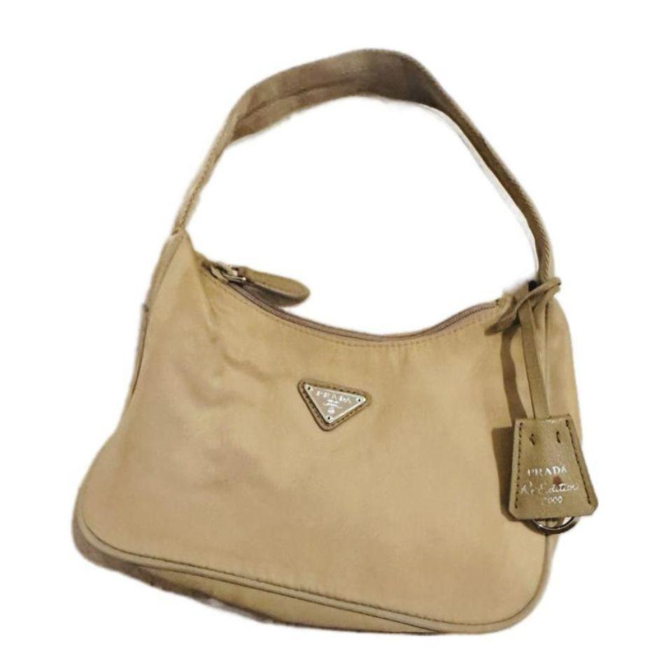 Prada Re-edition Nylon Logo Hobo Shoulder Bag