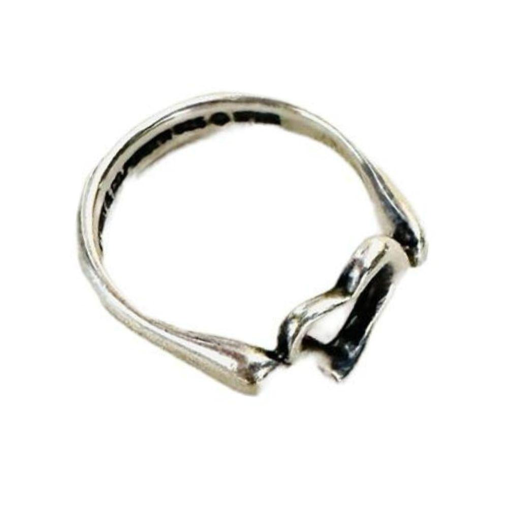 (US 5.5) Tiffany & Co Open Heart Ring