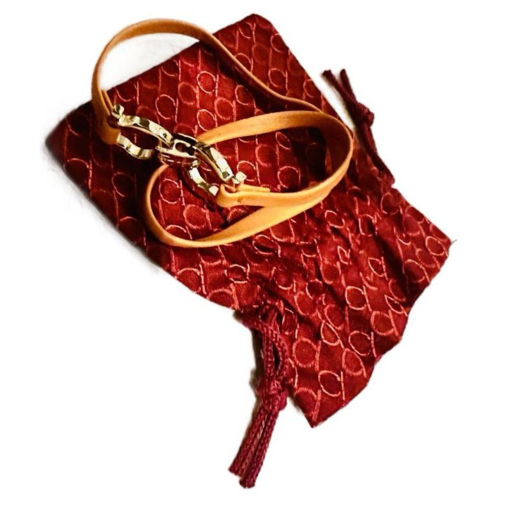 (Up to 16.5cm) Salvatore Ferragamo Leather Double Tour Bracelet