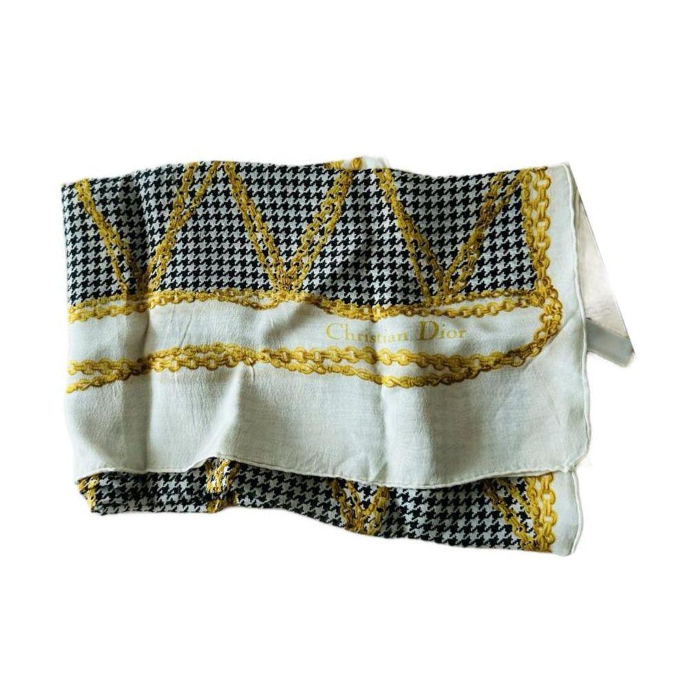 Dior Multicolour 57x172cm Shawl Scarf
