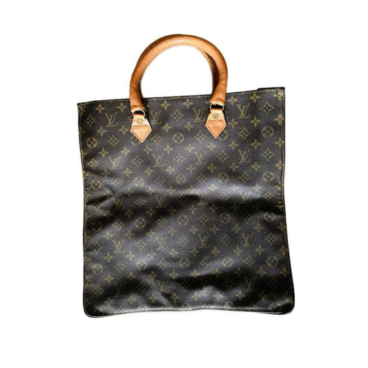 Louis Vuitton LV Monogram Vintage SAC Plat Tote Bag