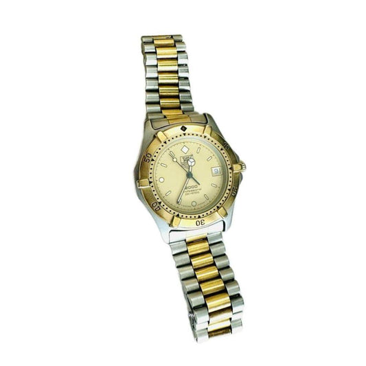 (Up to 16cm) Tag Heuer Two Tone Gold & Stainless Steel 38mm Quartz Watch
