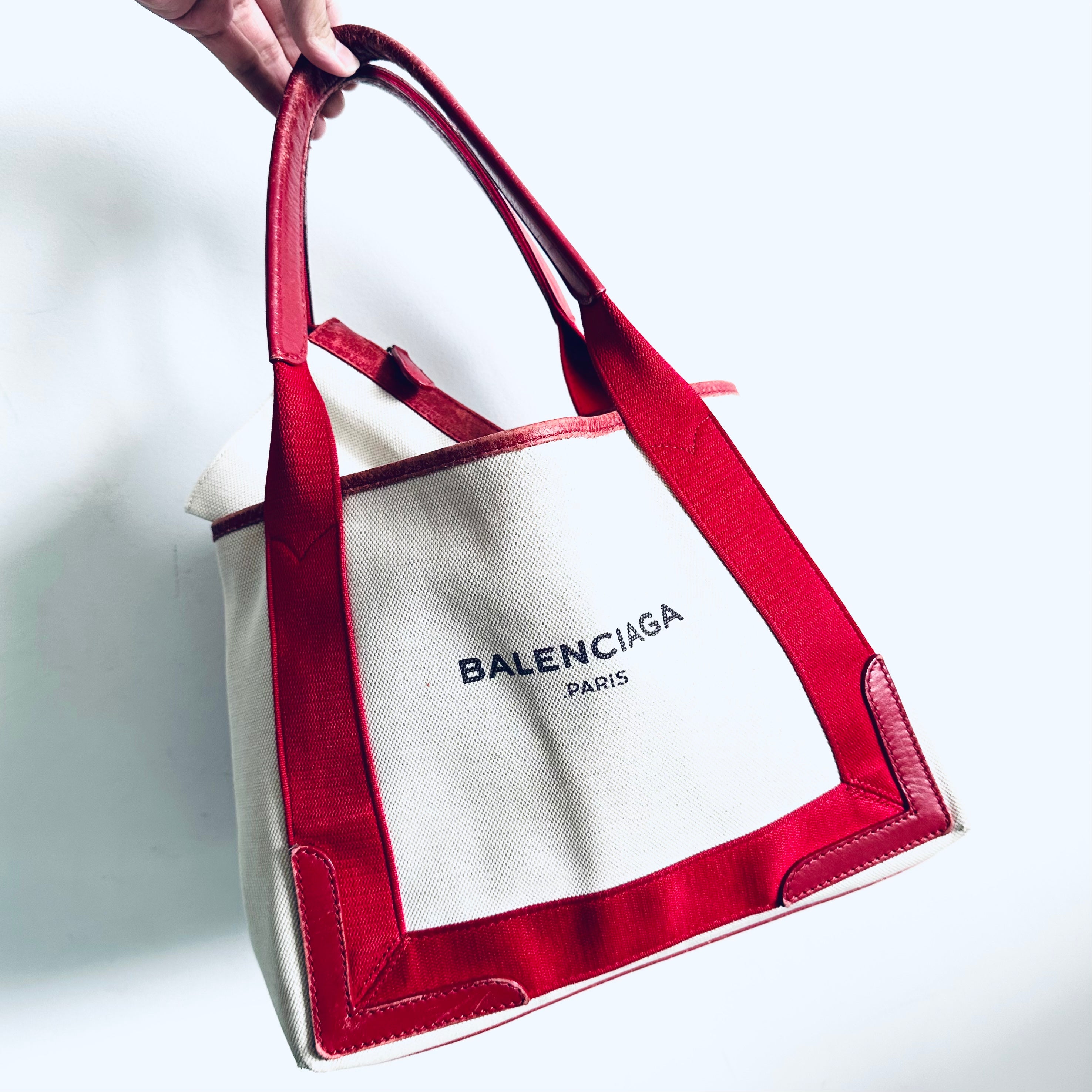 Small red sales balenciaga bag